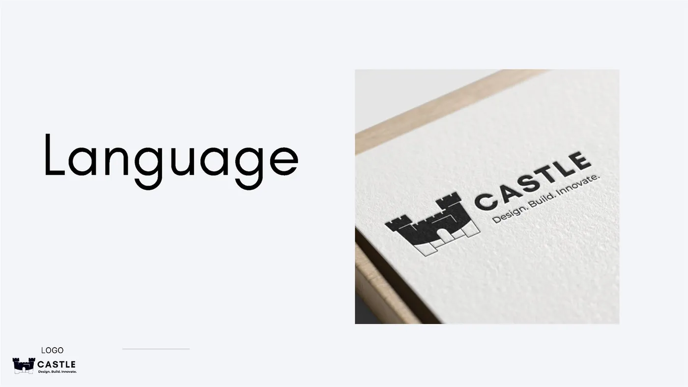 Brand guidelines page: the tone-of-voice sliders, formalized